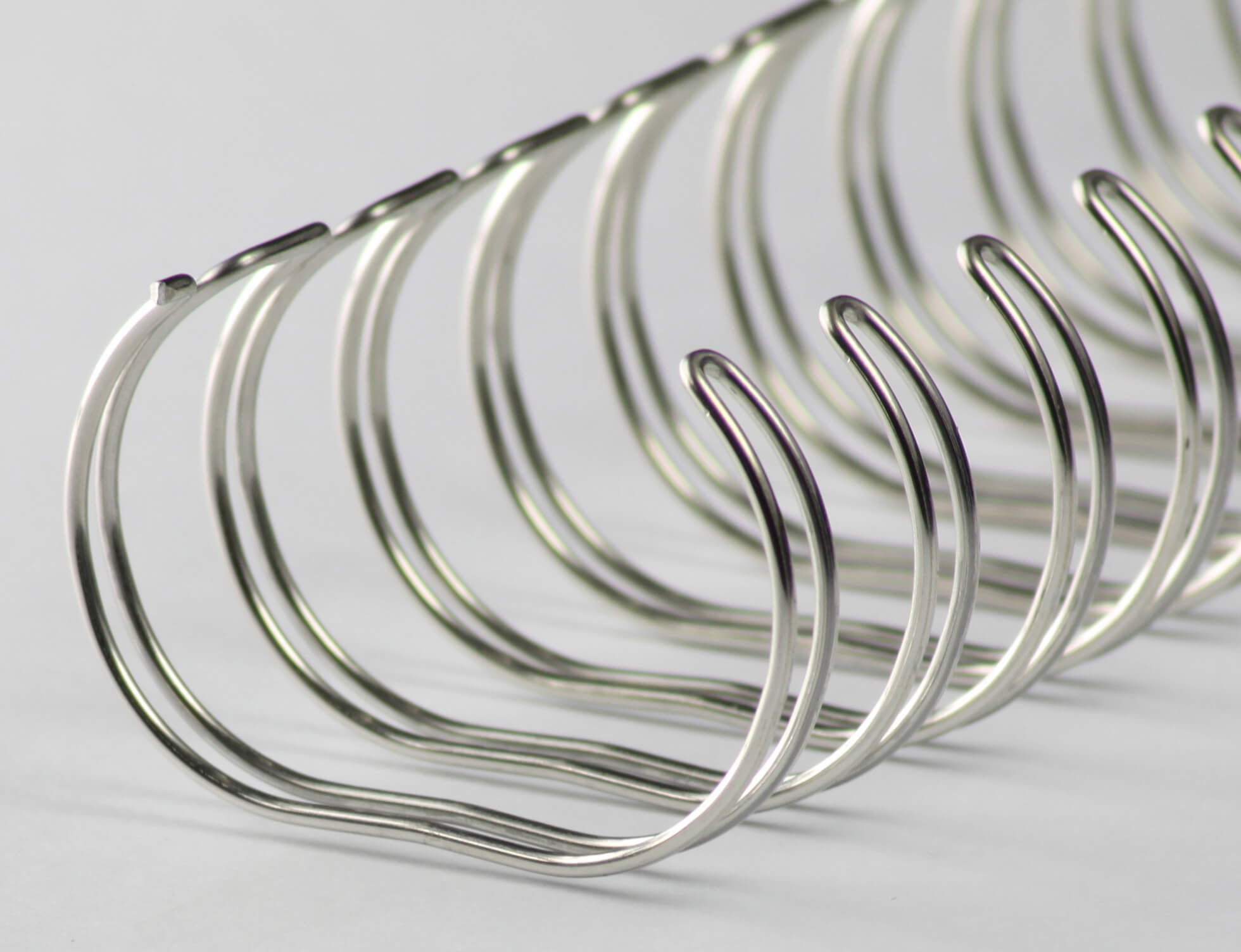 Drahtbinderücken 23 Ringe 28,9mm, 2:1 brillux (125 Stück) | Bestnr. 23RM289-BR