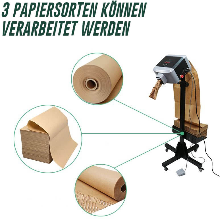 Papierpolstersystem WiAirP100Pro, 55m/min, Professionelle Ausführung, Automatisch (1 Stück)