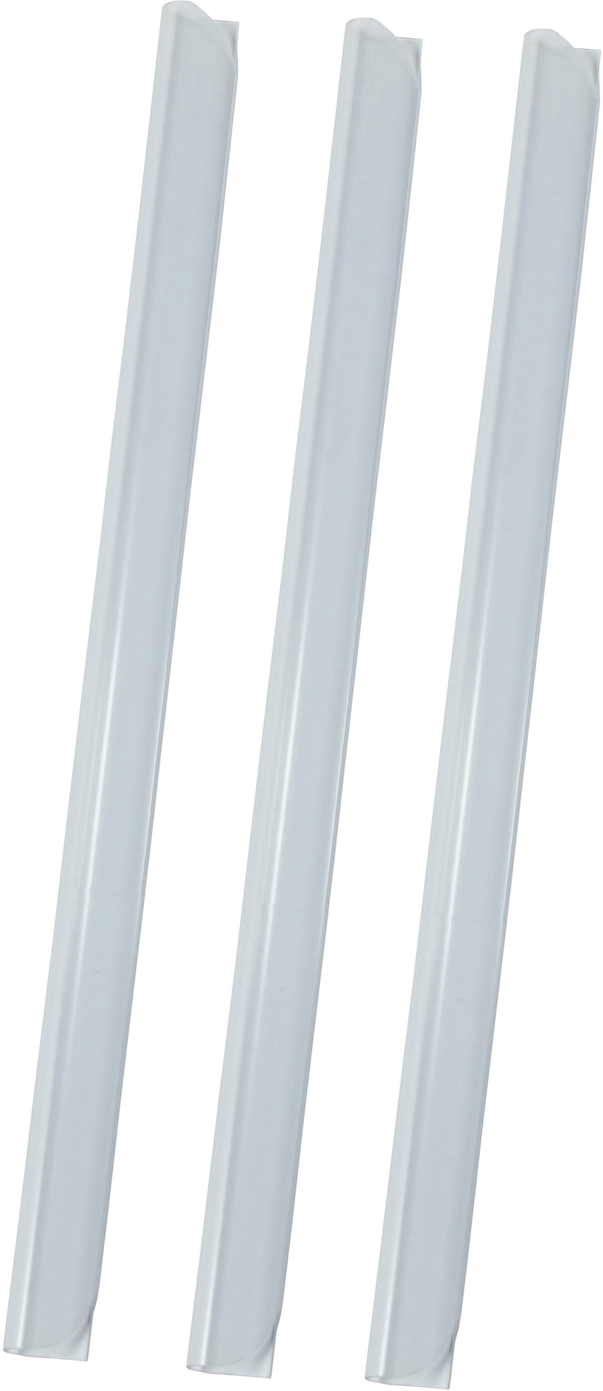 Klemmschiene 4mm bis 30 Blatt DIN A4 in transparent | Bestnr. K-4-TR