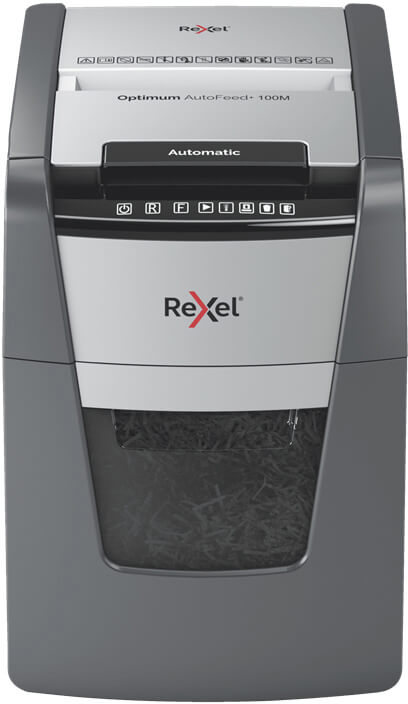 Rexel Aktenvernichter AUTOFEED 100 Blatt P4 schwarz | Bestnr. REXEL-OPTIMUM-AUTO100X
