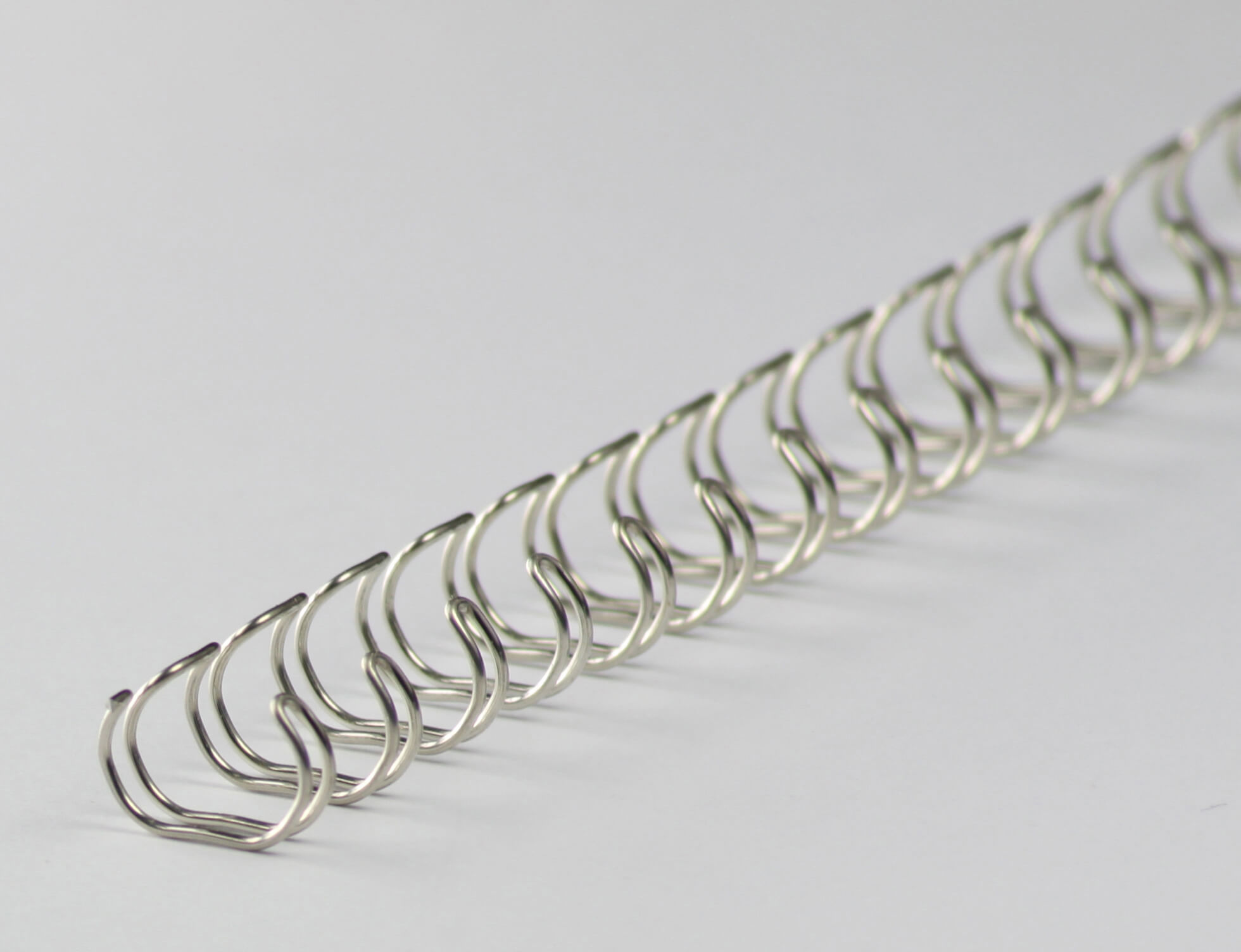 Drahtbinderücken 34 Ringe 7,9mm, 5/16 Zoll, 3:1, brillux | Bestnr. 34RM79WS-BR