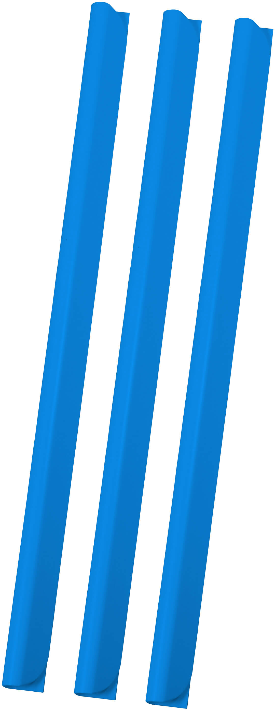 Klemmschiene 4mm, 2 bis 30 Blatt in DIN A4, in blau | Bestnr. K-4-BL