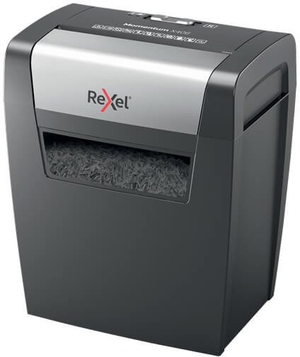 Rexel Aktenvernichter MANUELL 6 Blatt P4 schwarz | Bestnr. REXEL-MOMENTUM-MANUELLX406