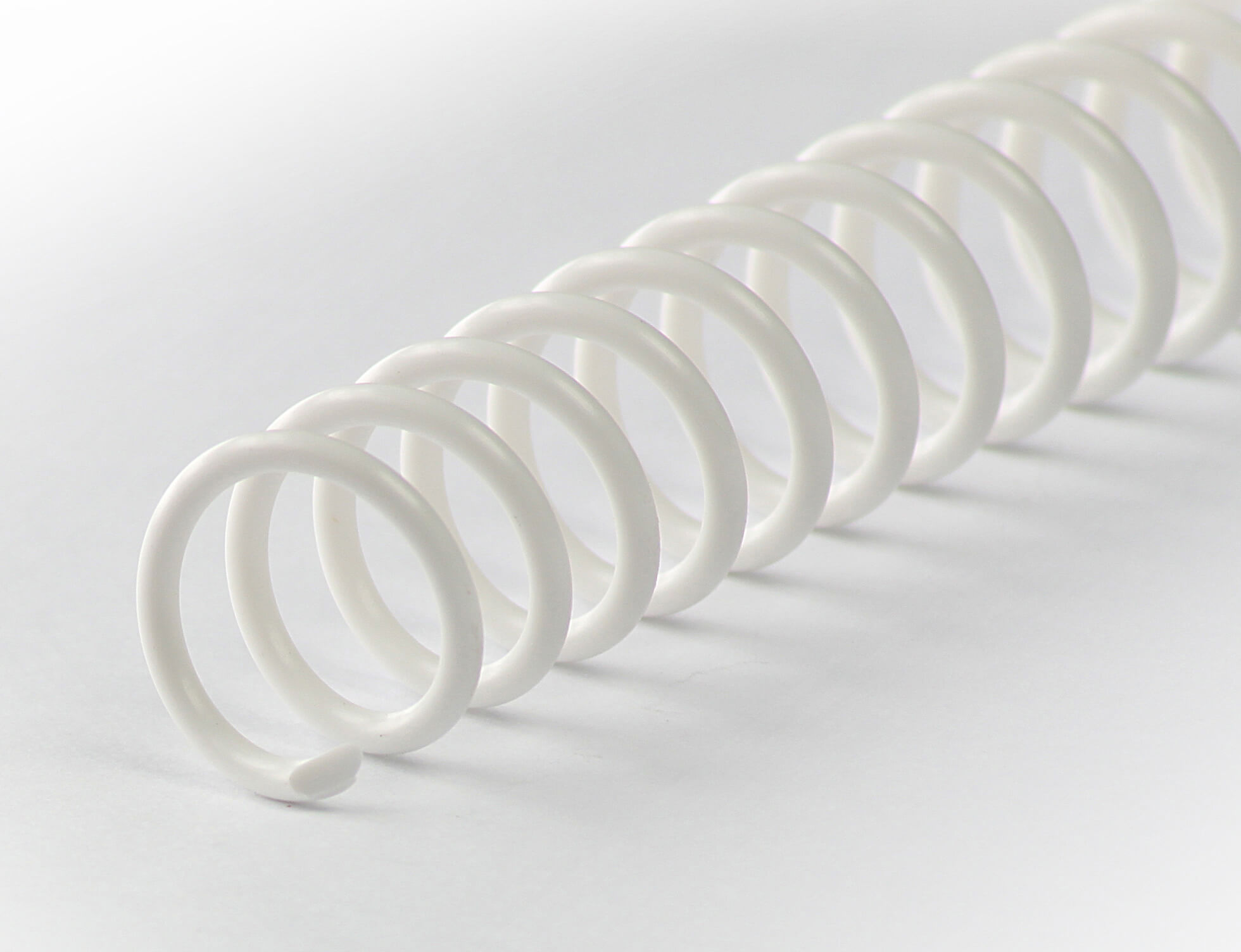 Binderücken CoilBind 47 Ringe 6mm, 4:1 Teilung weiß | Bestnr. CC06-WS