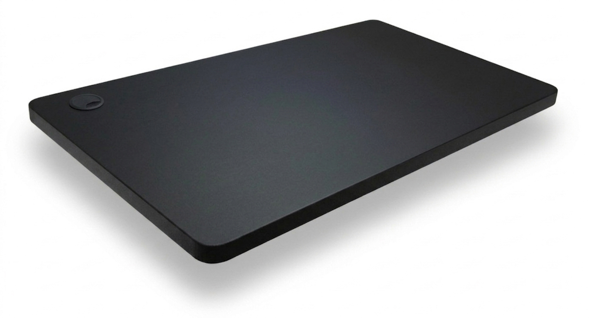 Tischplatten Verbundholz Schwarz Matt Miniperl 180 x 100 cm (1 Stück)