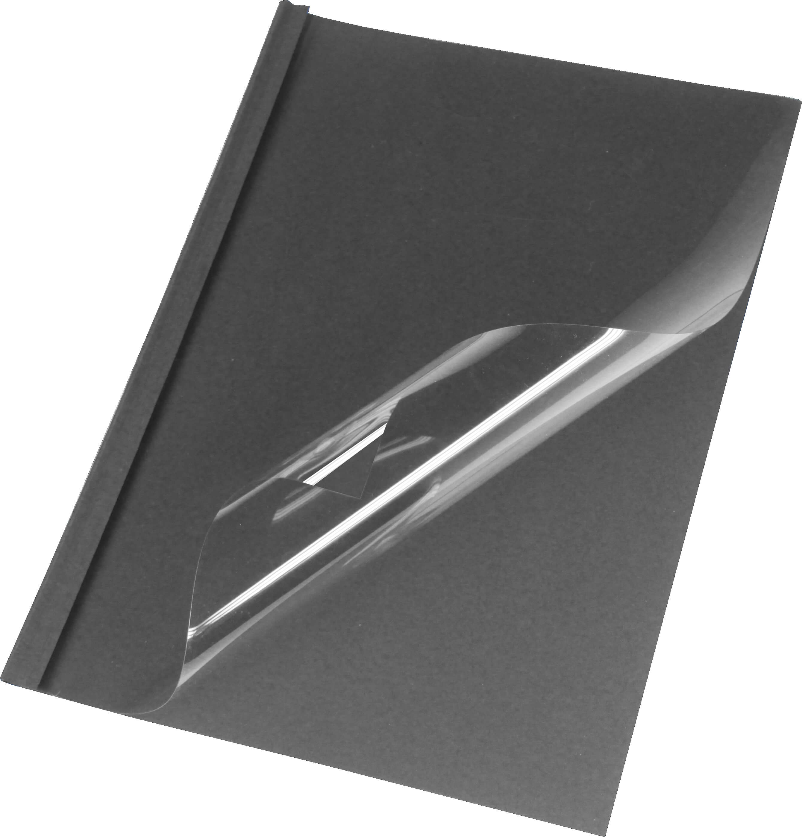 Thermobindemappe Lederstruktur in der Farbe grau 6 mm | Bestnr. LMG-BMDL-GRA-R6