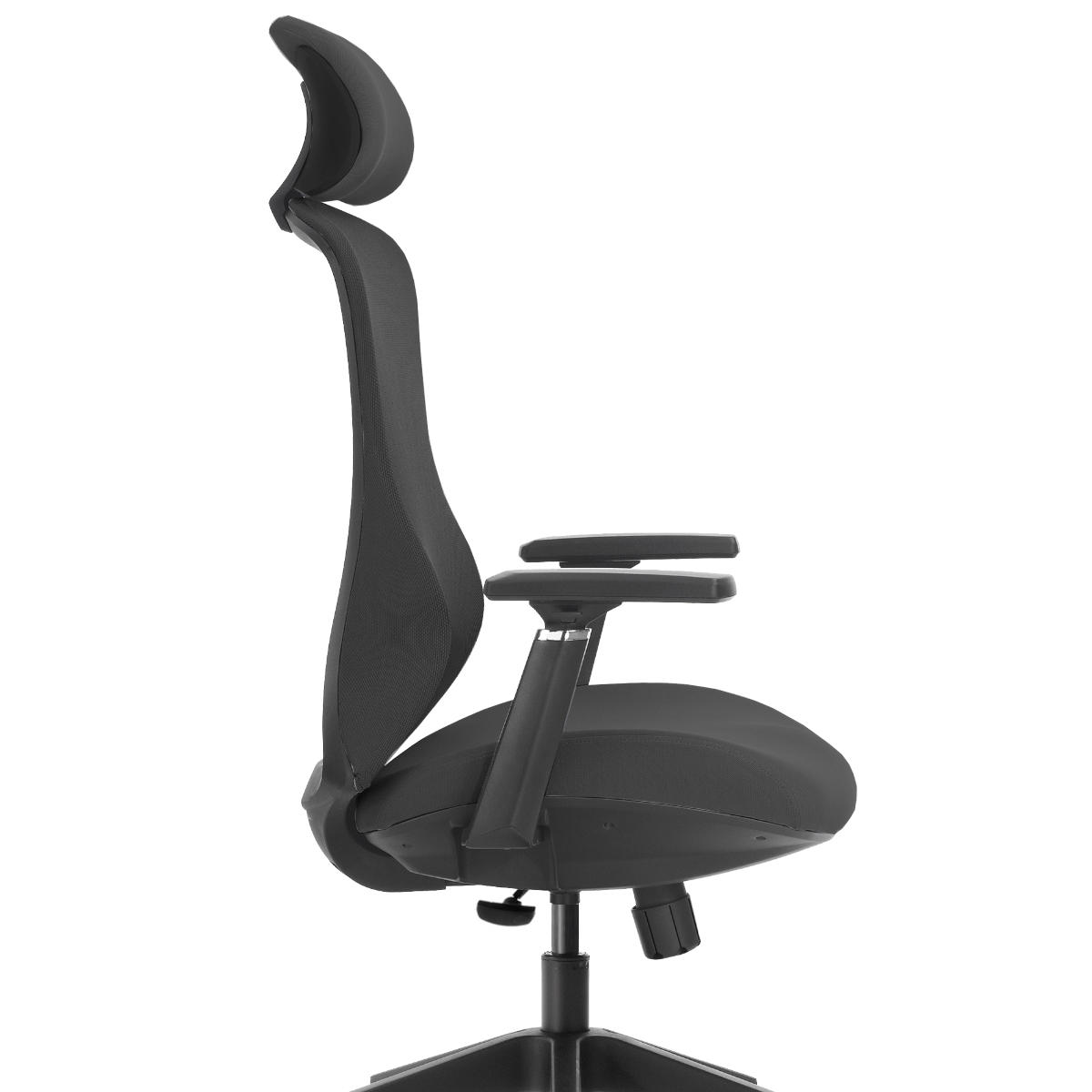 Ergonomischer Bürostuhl, höhenverstellbar, Business Chair, 73x65x38, schwarz (1 Stück)