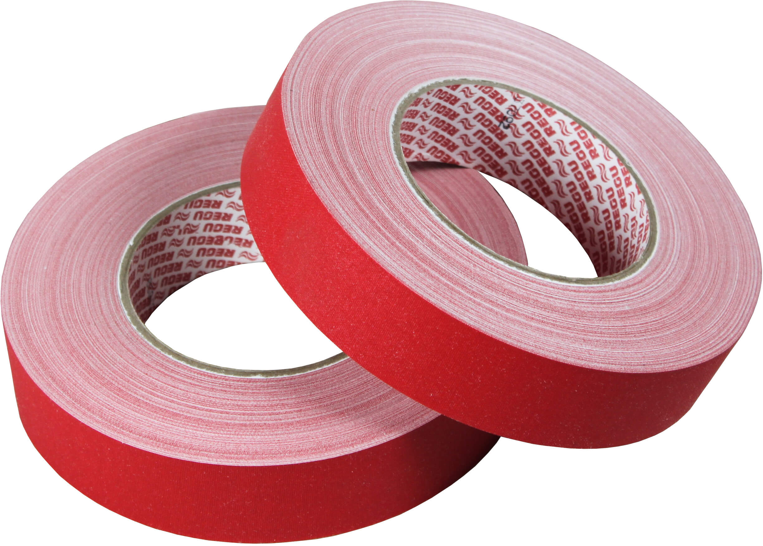 Regutex R Gewebeband 250 my, 38 mm, 50 m, Oberfläche rot | Bestnr. REGUTEXR38-RO