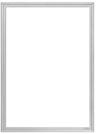 Plakatrahmen DIN A3 297 x 420 mm Innenmaß silber | Bestnr. PLRAA3-SI