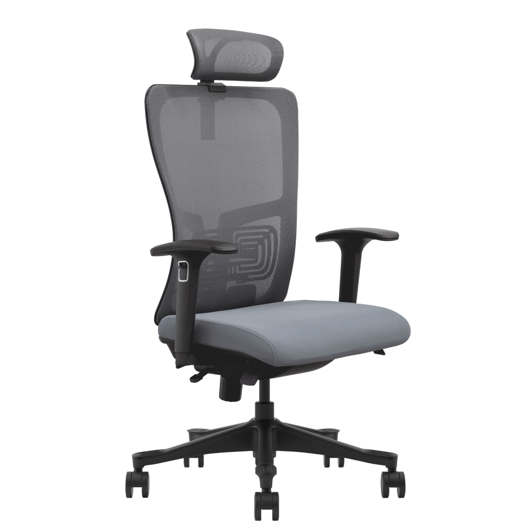 Ergonomischer Bürostuhl, höhenverstellbar, Business Chair, 71x65x35, schwarz (1 Stück)