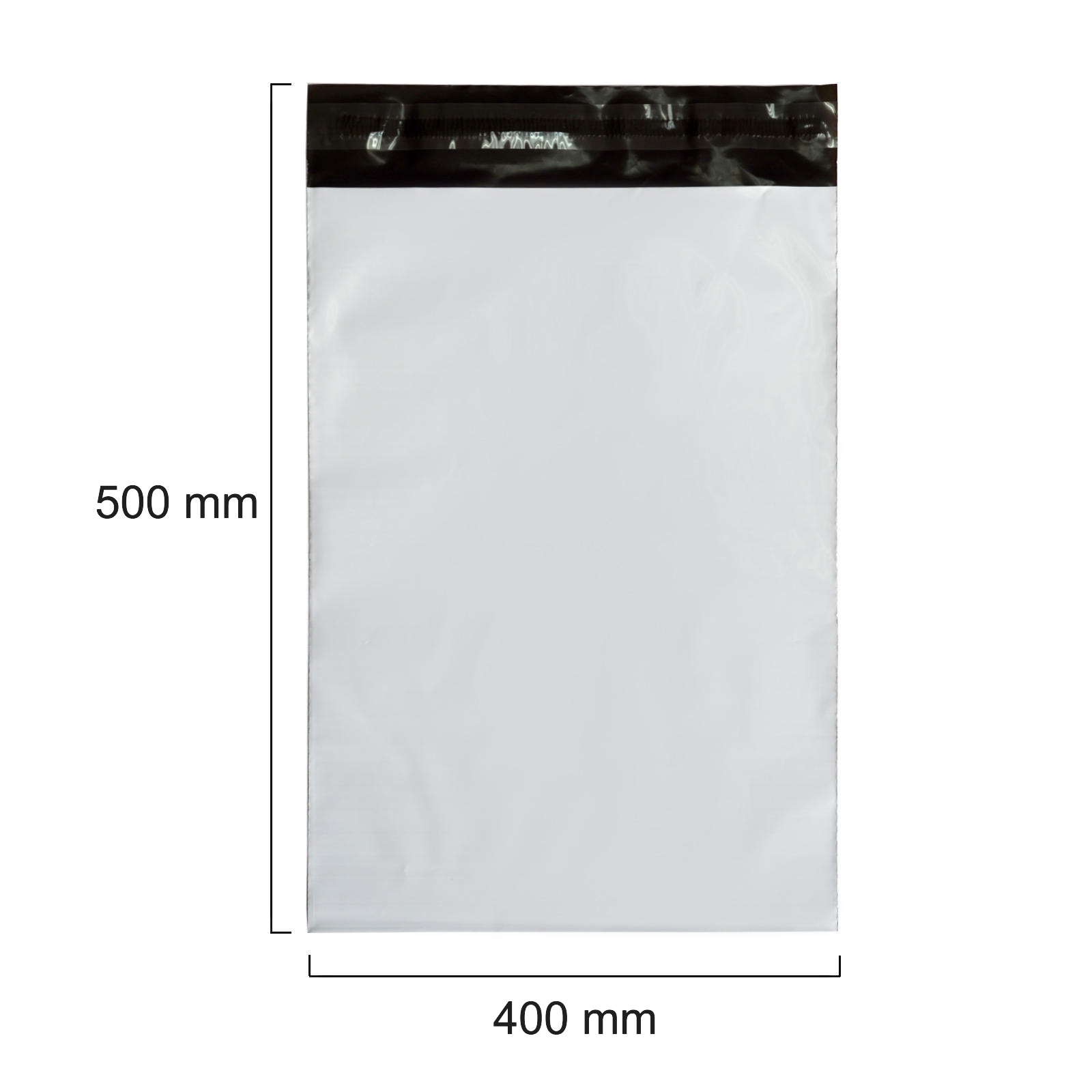 Folienversandtasche 400x500 mm Super elastisch (100 Stück)