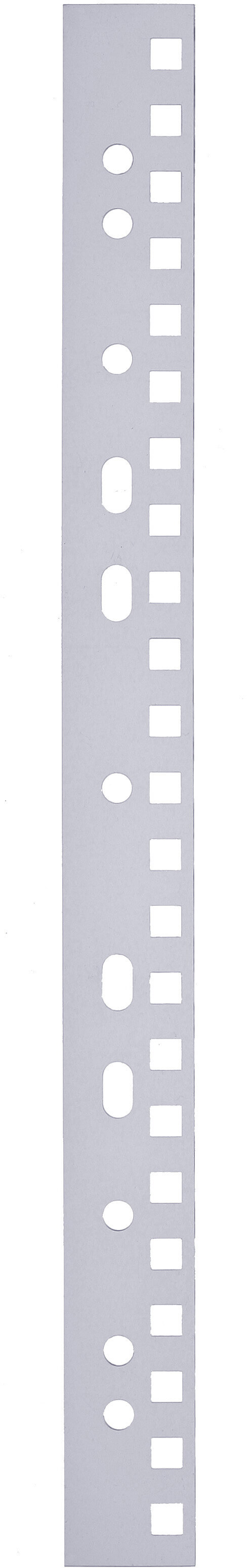 Abheftstreifen aus klarem PVC 300 mic, 4er-Lochung, 2:1 A5 | Bestnr. ABHEFTLASCHEN-A23-A5