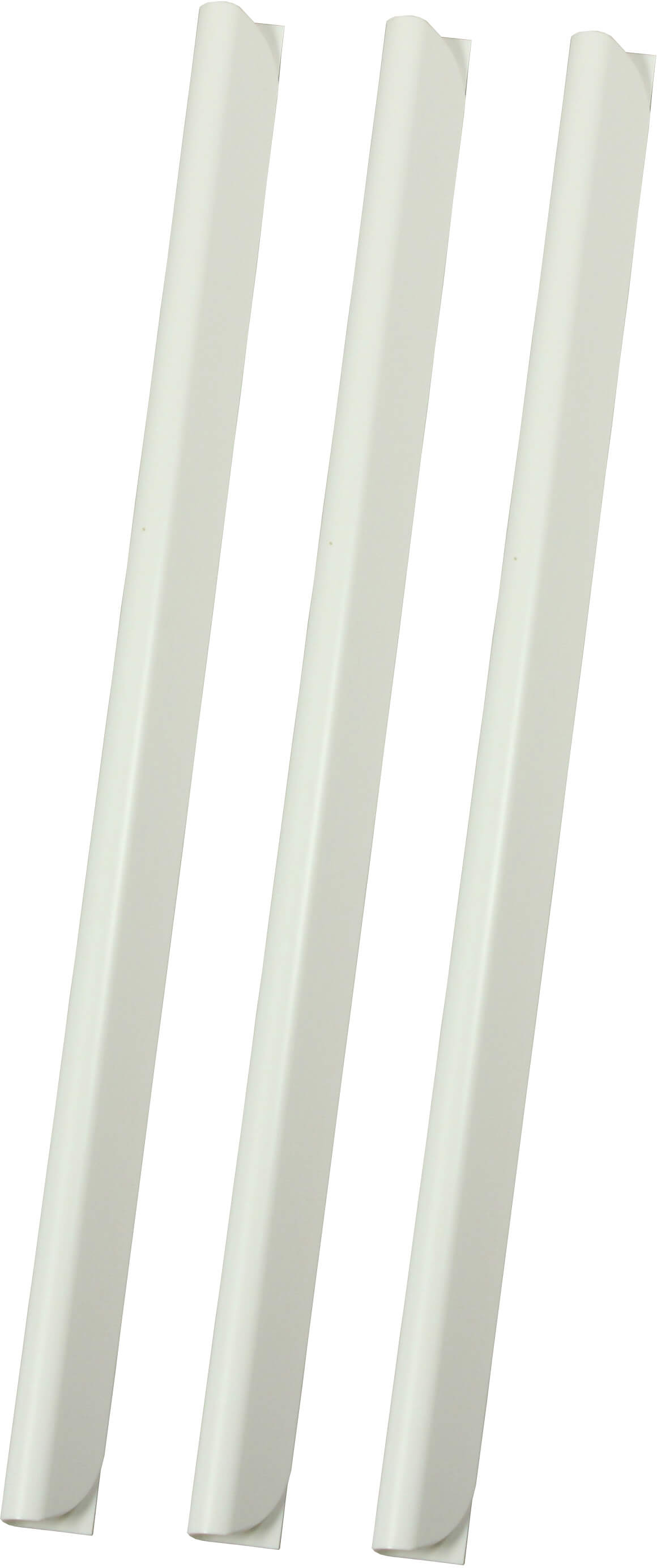 Klemmschiene 4mm, 2 bis 30 Blatt DIN A4, in weiß | Bestnr. K-4-WS