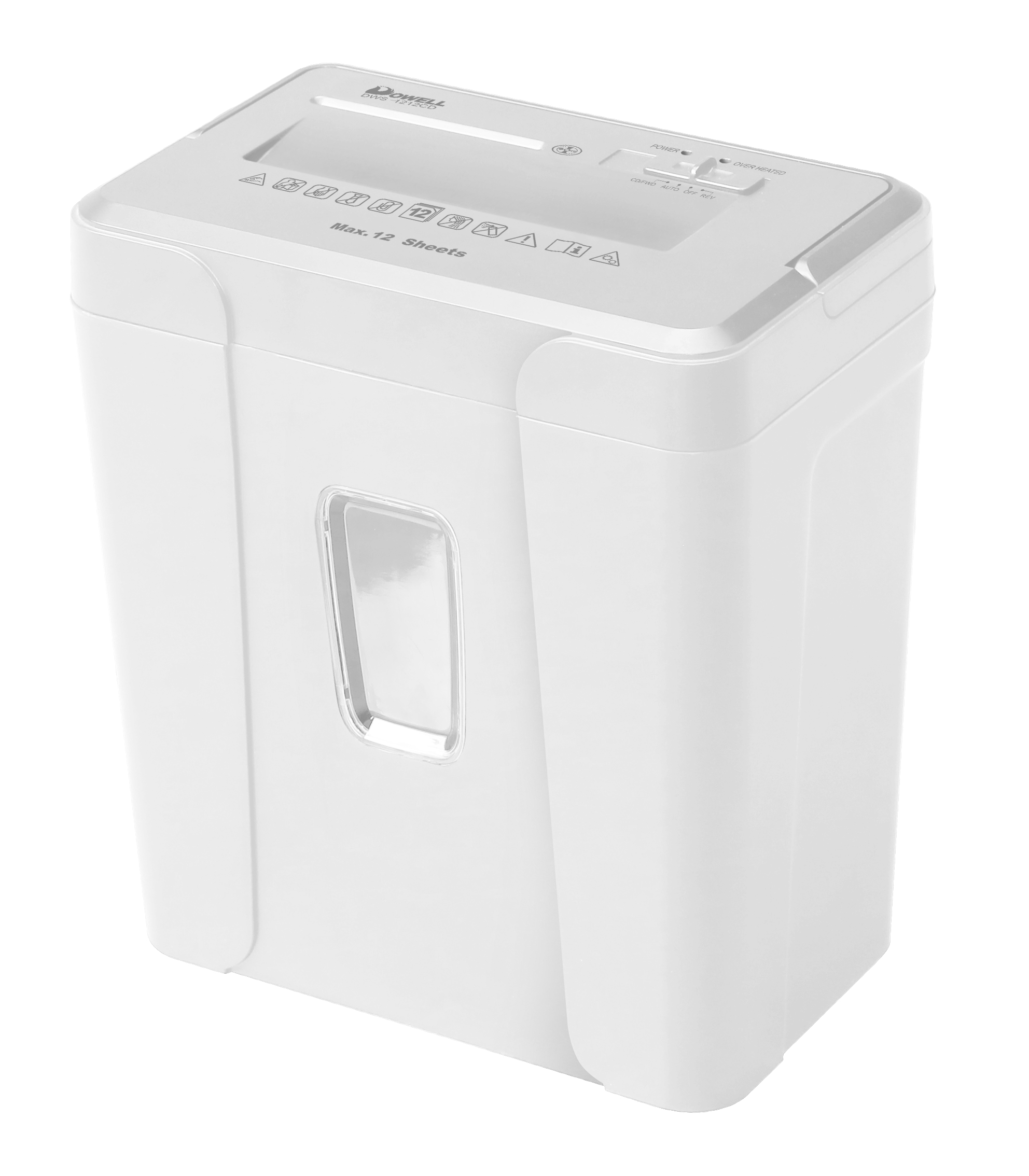 Vorführgerät - Aktenvernichter DWS-1212CD 12 Blatt 4x35 mm 21 Liter weiß (1 Stück)