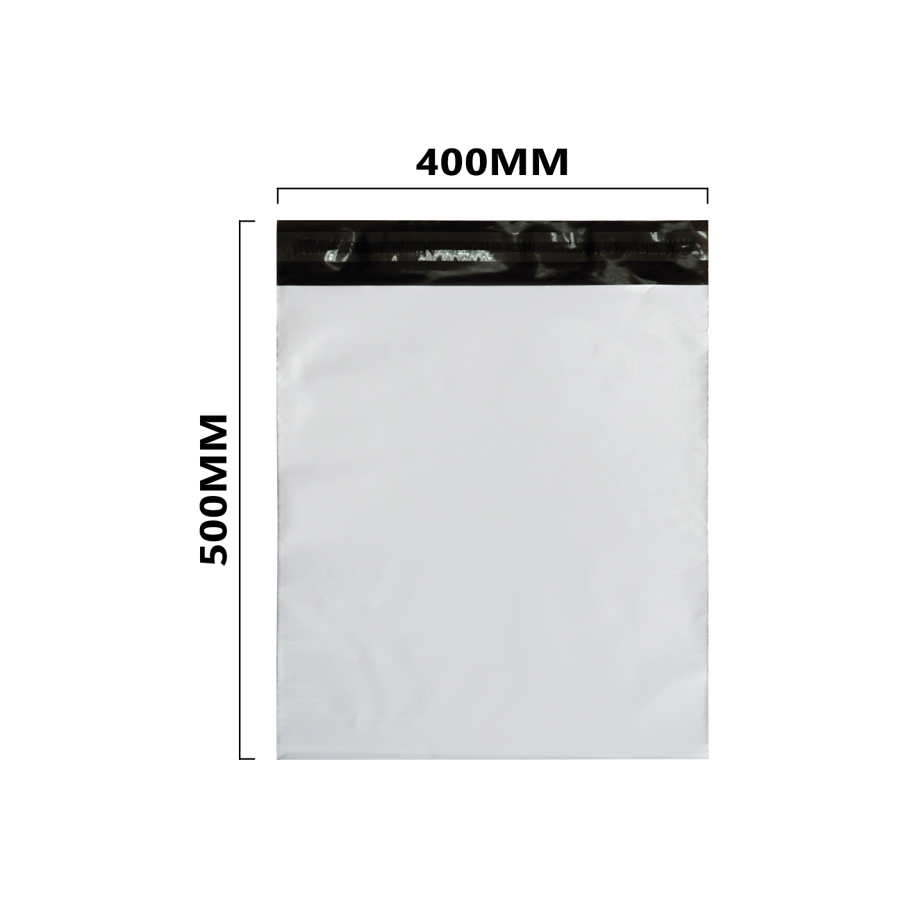 Folienversandtasche 400x500 mm Super elastisch (100 Stück)