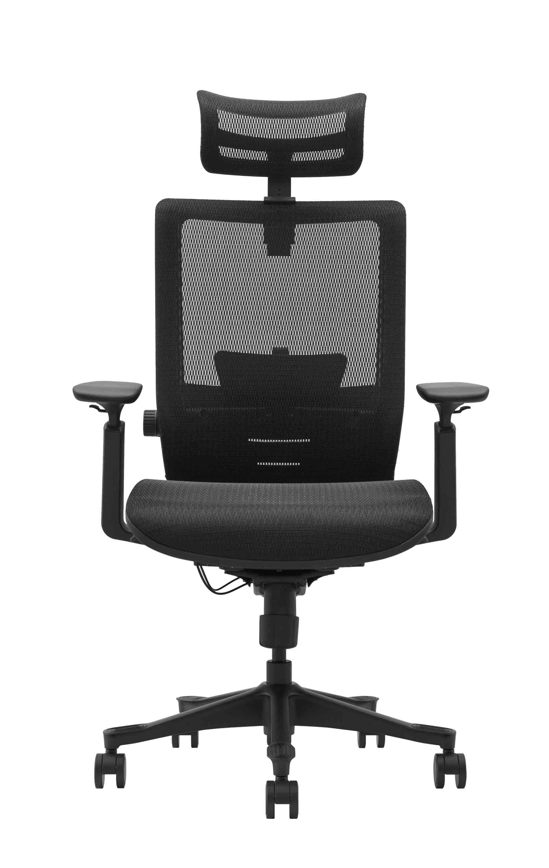 Ergonomischer Bürostuhl, höhenverstellbar, Business Chair, 73x40x5, schwarz (1 Stück)