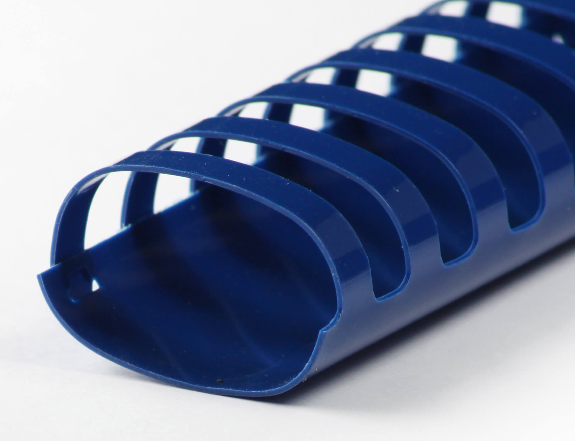 Plastikbinderücken 24 Ring A4 in ovaler Form, Ø32 mm, blau | Bestnr. 24BRP320O-BL