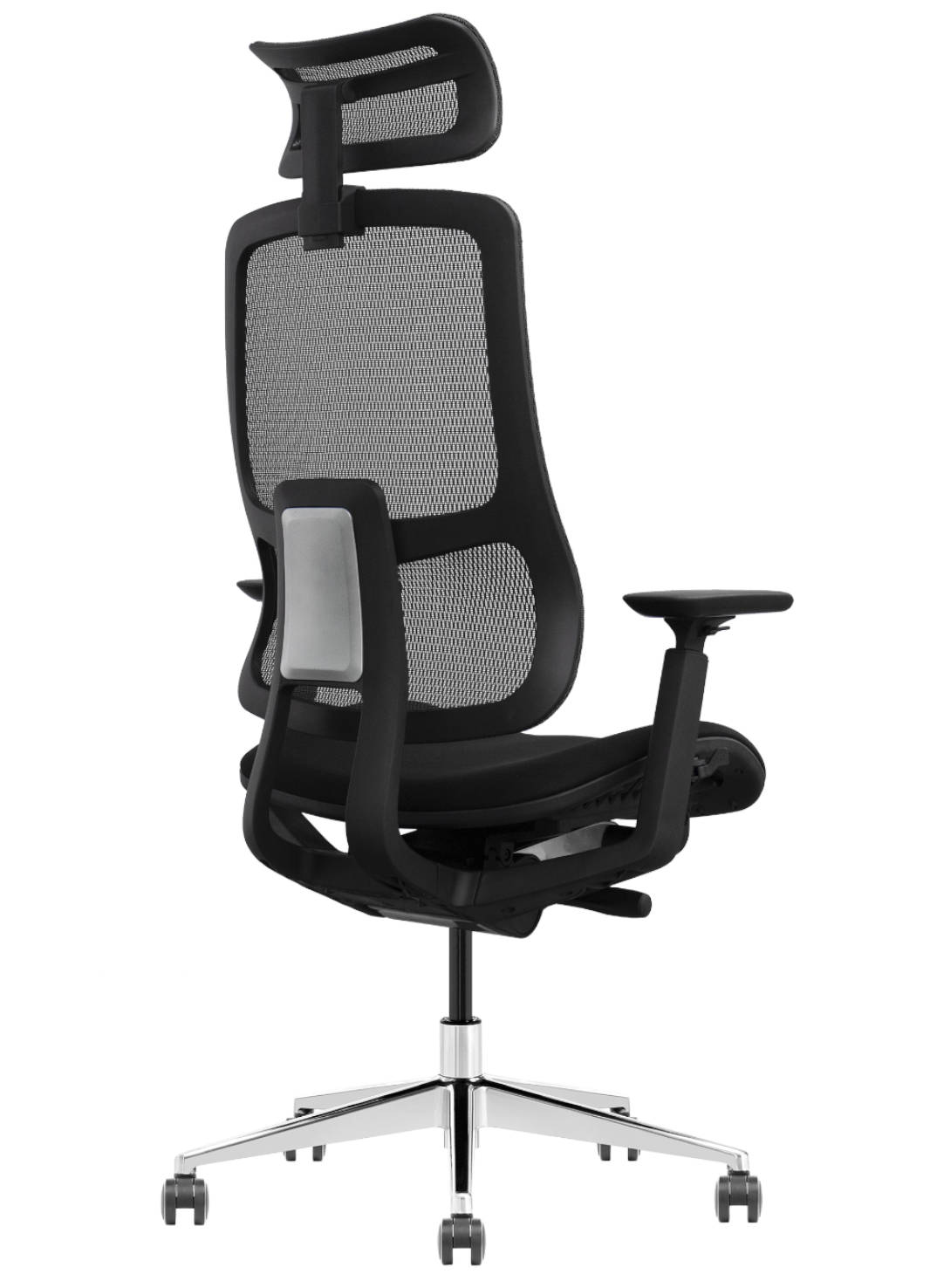 Ergonomischer Bürostuhl, höhenverstellbar, Business Chair, 75x40x64, schwarz (1 Stück)