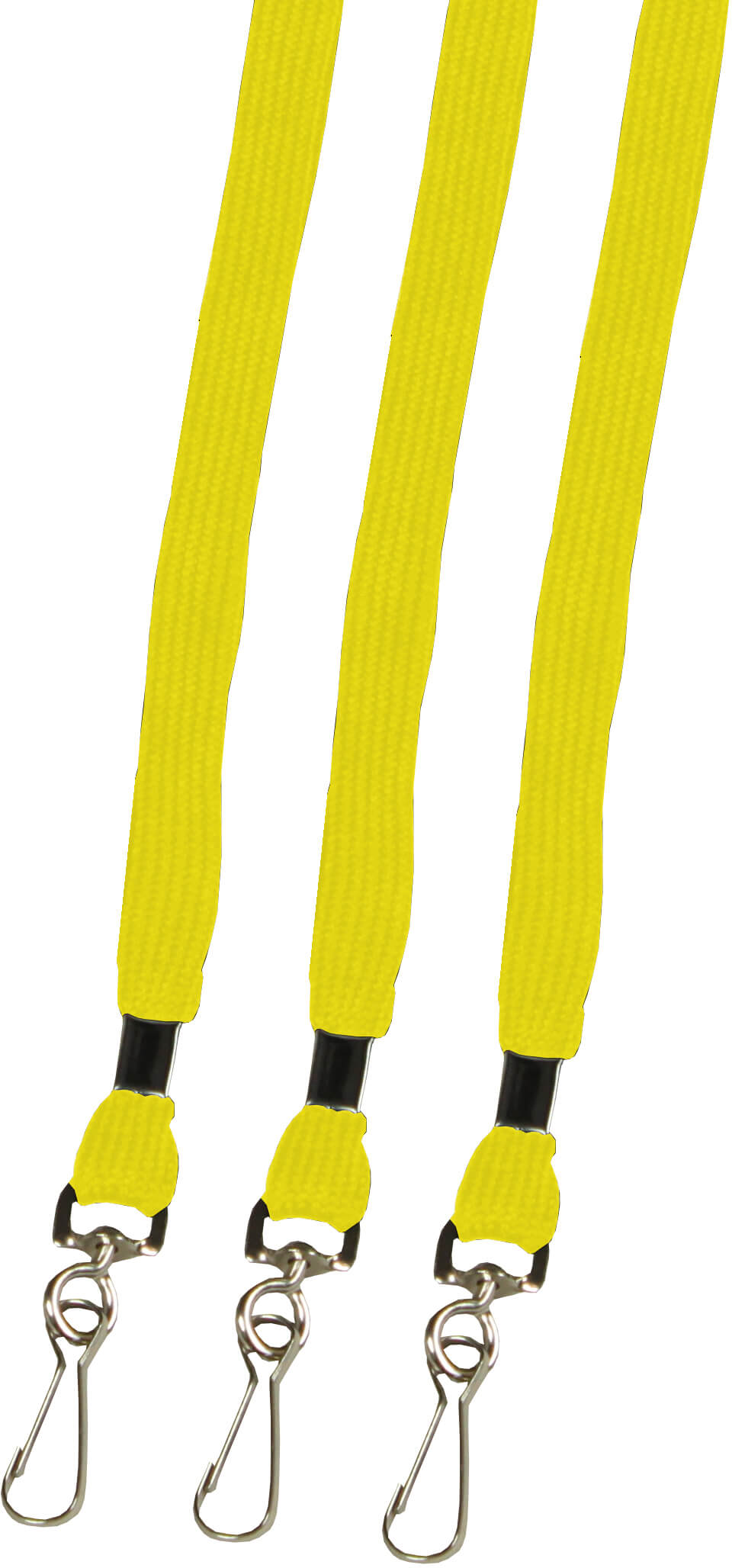 Umhängebänder mit Haken in gelb sofort lieferbar! | Bestnr. UMBAMS-100-GE
