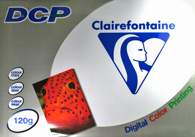 Clairefontaine DCP glossy Paper 120 g/m² DIN A4 Ausdrucke | Bestnr. 1844