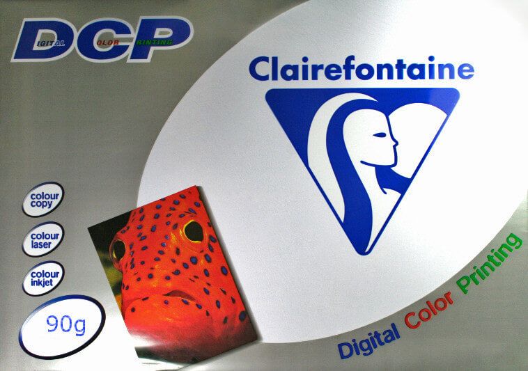 Clairefontaine DCP glossy, DIN A4, Paper 90 g/m² (500 Bl.) | Bestnr. 1833