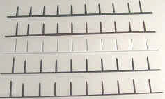 Sicherheitsbindekämme 297x50mm bis 500 Blatt blau Sys2 | Bestnr. BS50-BL-S2