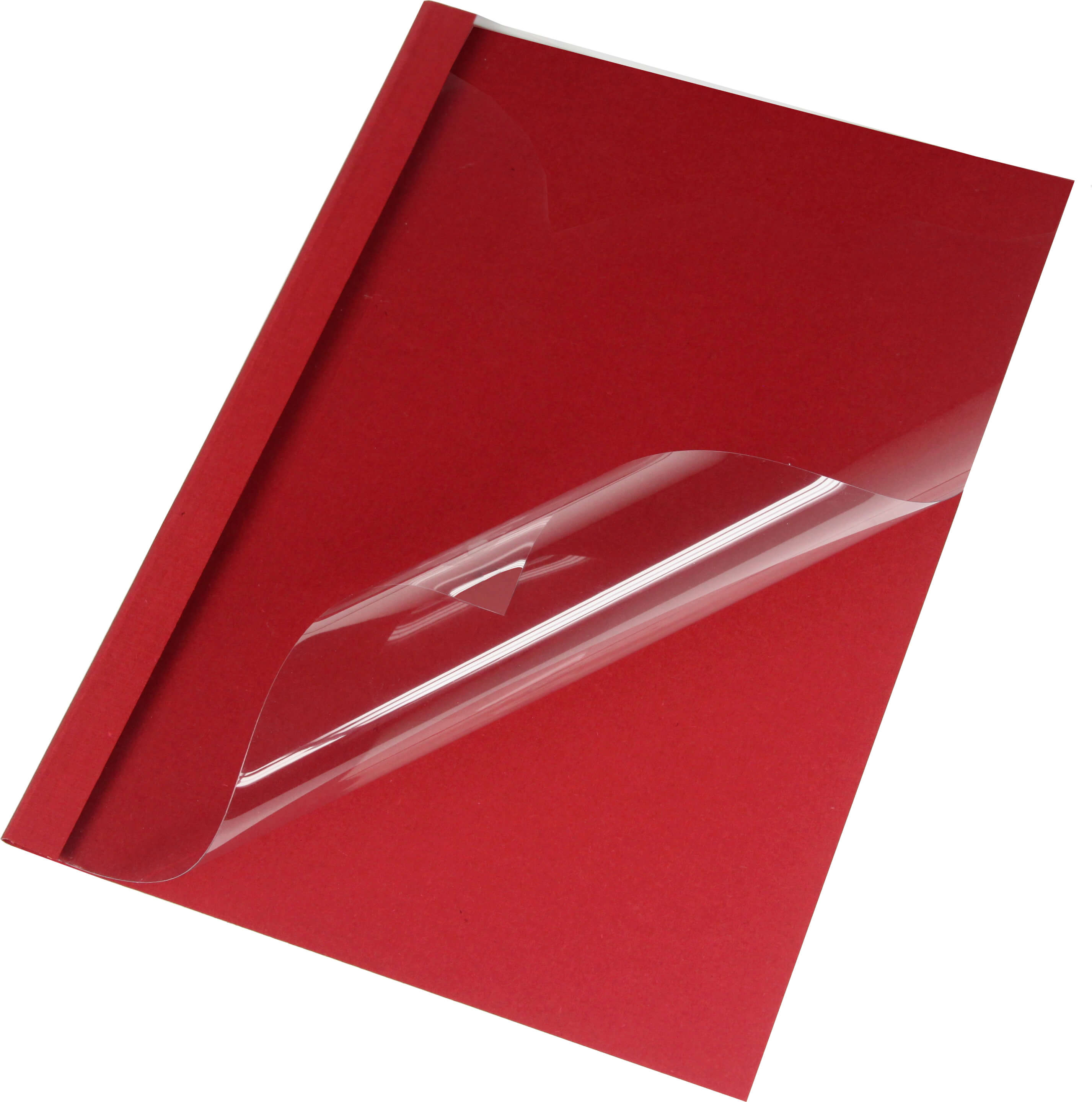 Thermobindemappe Lederstruktur in bordeaux 1,5 mm | Bestnr. LMG-BMDL-BO-R1.5