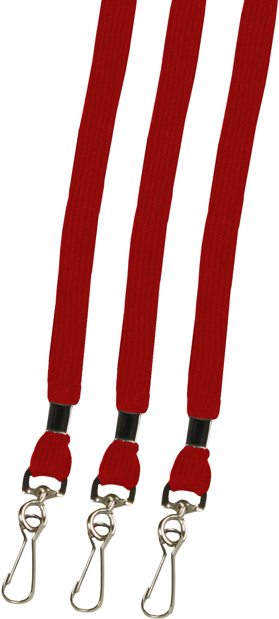 Umhängebänder mit Haken in rot sofort lieferbar! | Bestnr. UMBAMS-100-RO