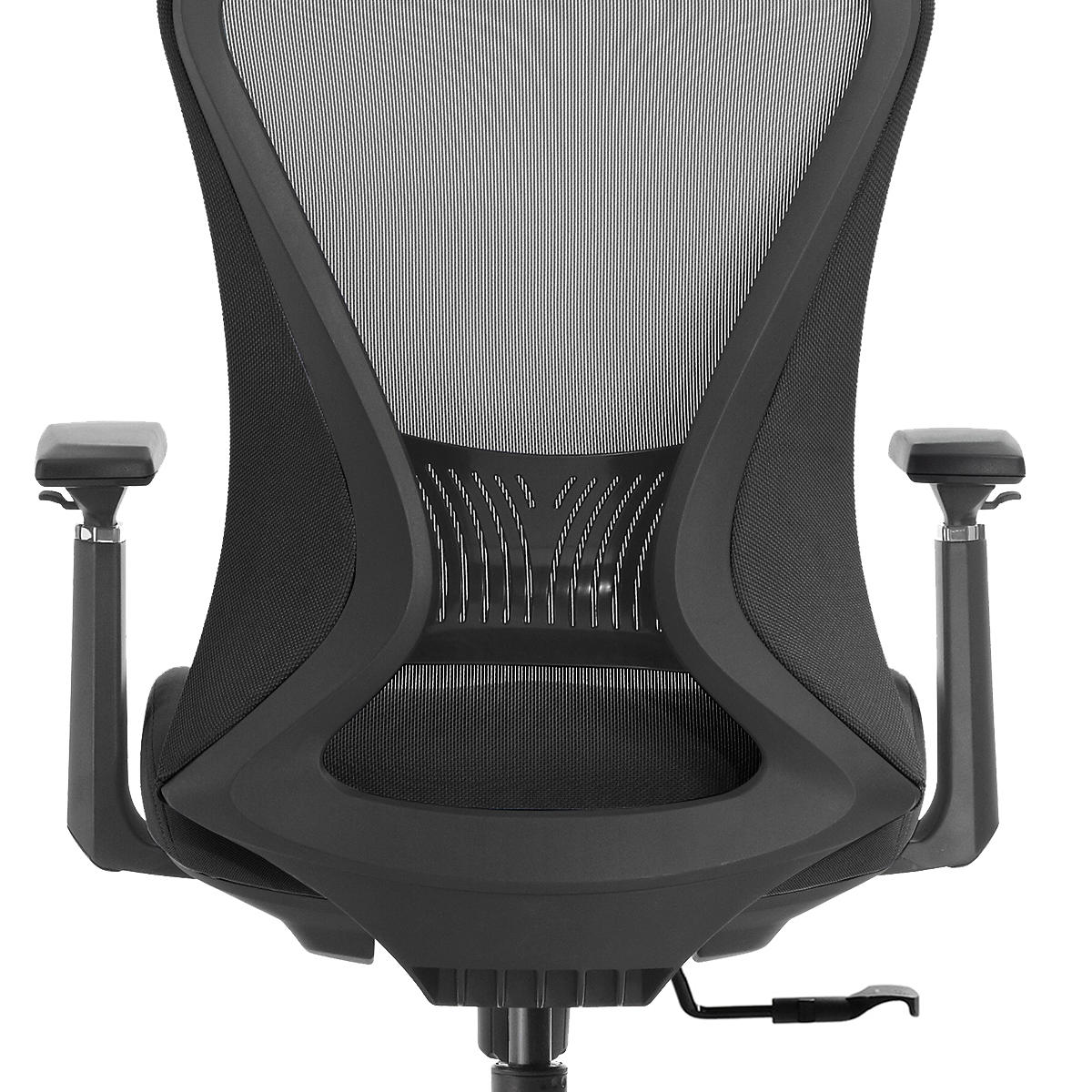 Ergonomischer Bürostuhl, höhenverstellbar, Business Chair, 73x65x38, schwarz (1 Stück)